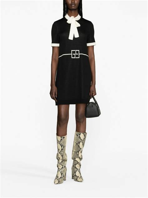 gucci inspired bow tie dress|Gucci bow tie sale.